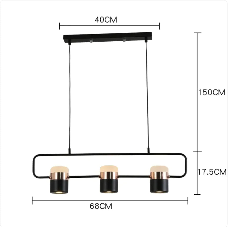 Moderne Ijzeren Hanglamp